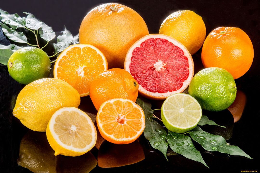 Citrus fruits are a source of quercetin, which improves erection in men