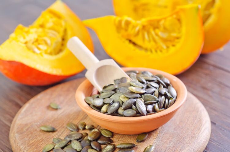 Pumpkin seeds the record holder for the content of zinc and magnesium, which increase potency