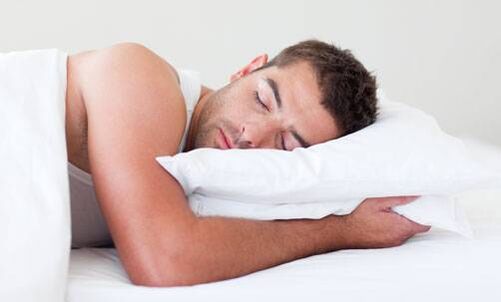 Half an hour of rest during the day will help increase male potency