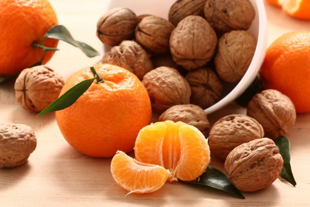 citrus and nuts for potency