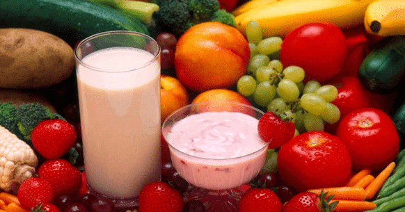 fruit and vegetable yogurt for potency